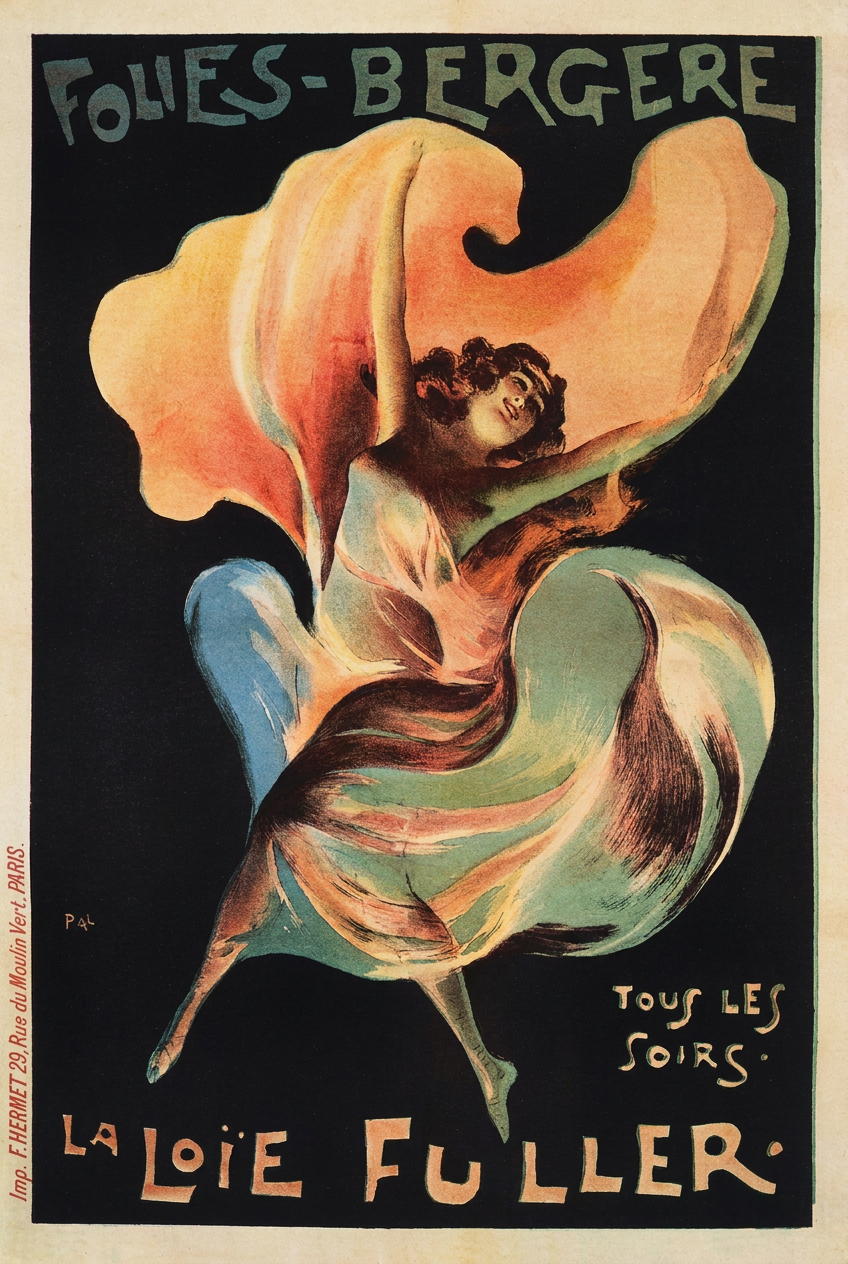 Folies Bergere La Loie Fuller Paris Poster