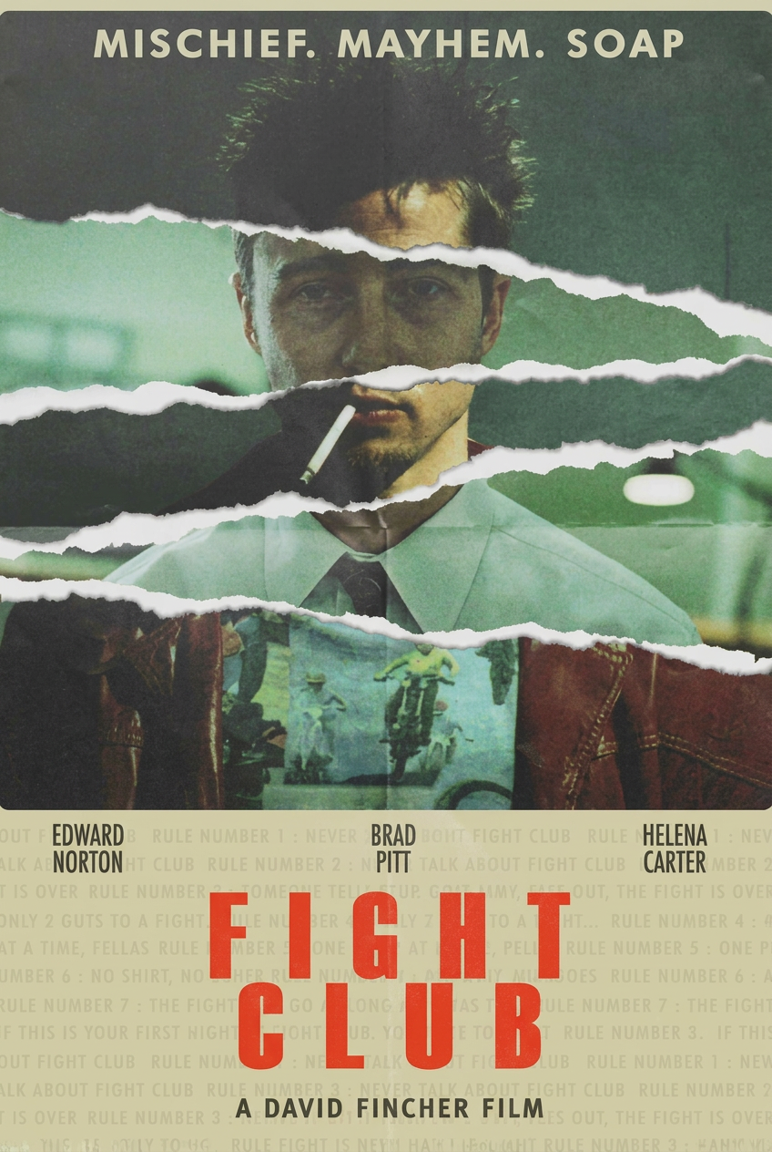 Fight Club Movie 001 Poster