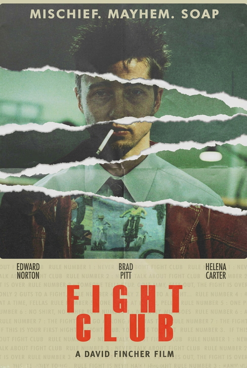 Fight Club Movie 001 Poster