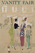 Classic Vintage Fashion Magazine Cover Poster