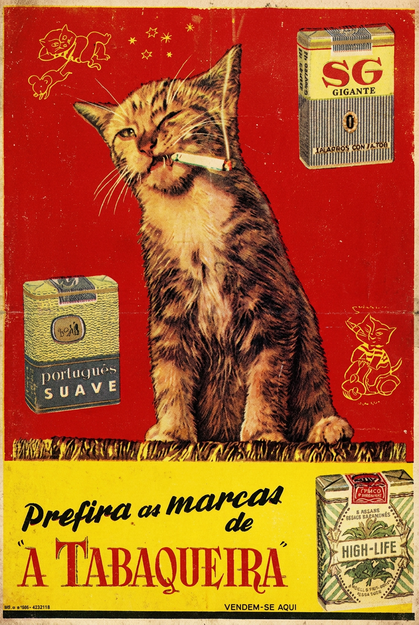 Vintage Smokes Poster