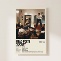 Dead Poets Society 1989 Movie Poster shown cleanly on a wall