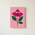 Minimalist Modern Poster shown cleanly on a wall