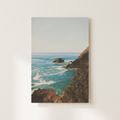 Oregon Coast Poster shown cleanly on a wall