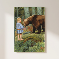 Elsa Beskow Tavlor Med Klassiska Motiv Poster shown cleanly on a wall