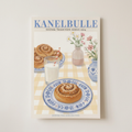 Kanelbulle Poster shown cleanly on a wall