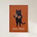 Fika Rst Poster shown cleanly on a wall