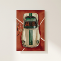 Ekaterina Zagorska Tennis Club Poster shown cleanly on a wall