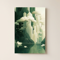 Serenity Forgotten Peaks Poster shown cleanly on a wall